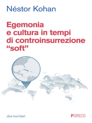 cover image of Egemonia e cultura in tempi di controinsurrezione "soft"